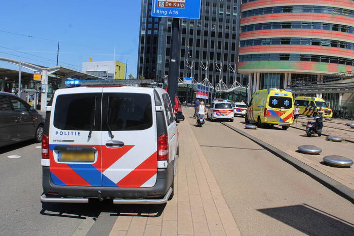 Geen metroverkeer door aanrijding