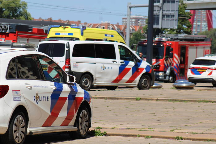 Geen metroverkeer door aanrijding