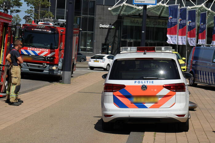 Geen metroverkeer door aanrijding