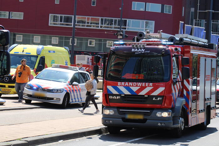 Geen metroverkeer door aanrijding