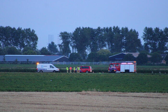 Wegafsluiting vanwege lekkage in gastranportleiding