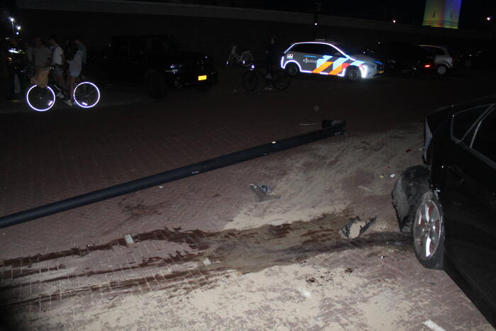 Ravage na ongeval, dader rijdt door