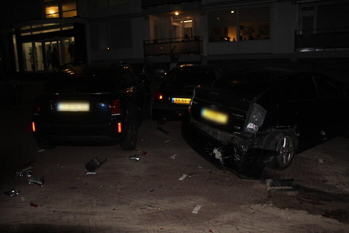 Ravage na ongeval, dader rijdt door