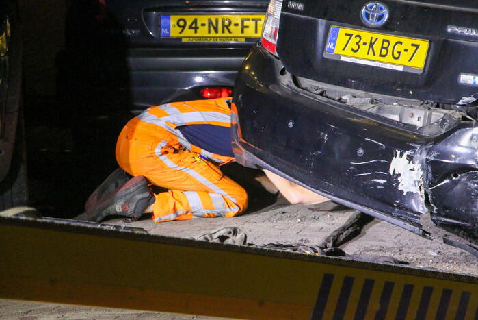 Ravage na ongeval, dader rijdt door