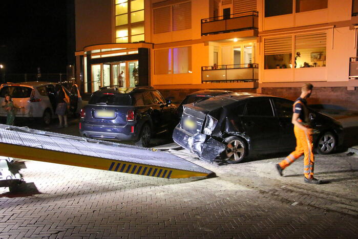 Ravage na ongeval, dader rijdt door