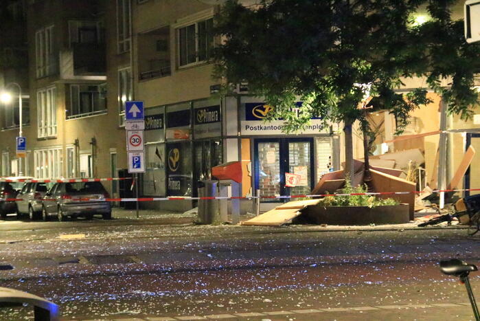 Forse schade door plofkraak Primera