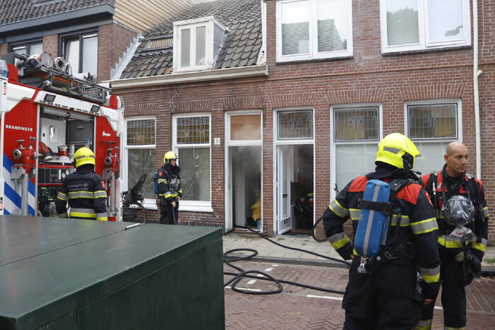 Brand in woning waar verbouwd wordt
