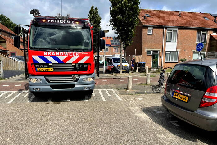 Woning geventileerd na vlam in de pan