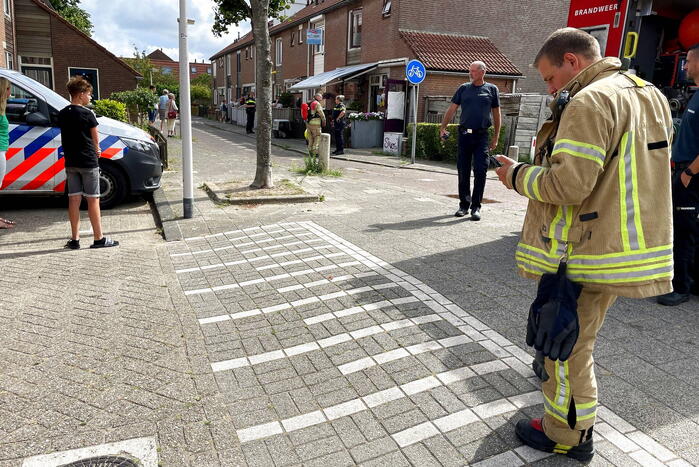 Woning geventileerd na vlam in de pan