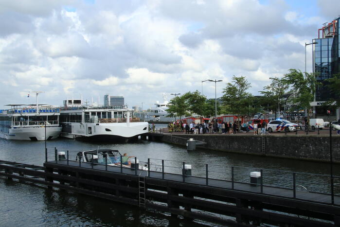 Cruiseschip ontruimd vanwege brand