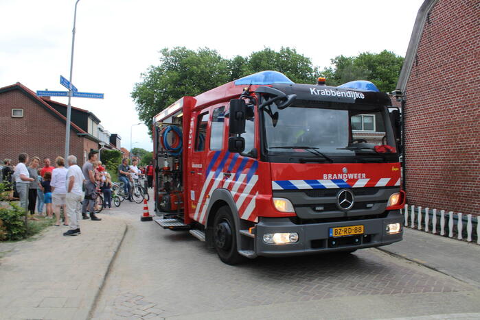 Middelbrand in woonhuis snel onder controle