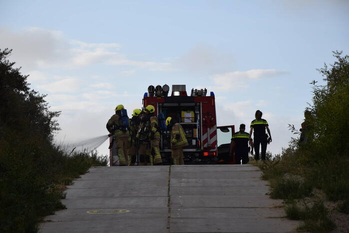 Duinbrand snel onder controle