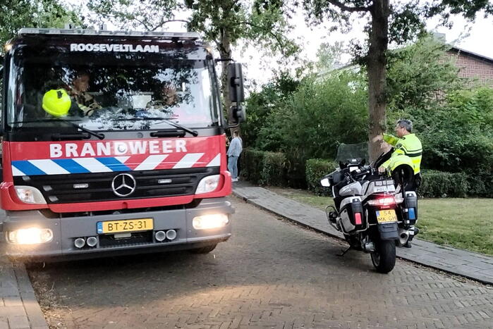 Scooter volledig uitgebrand