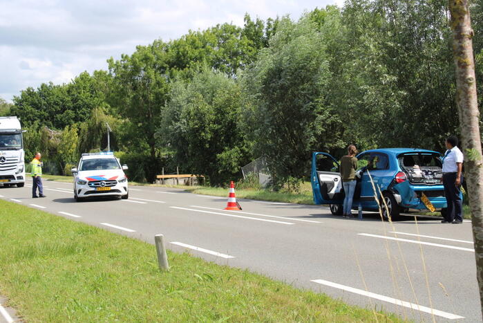 Flinke schade bij kop-staart ongeval