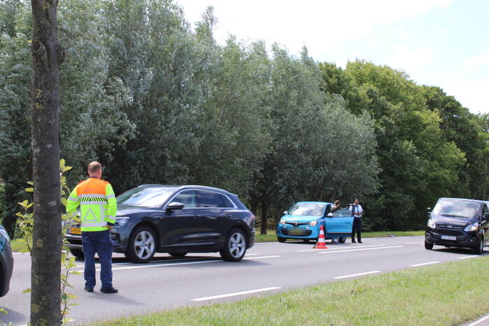 Flinke schade bij kop-staart ongeval
