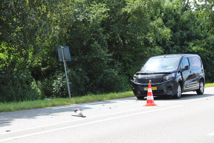 Flinke schade bij kop-staart ongeval