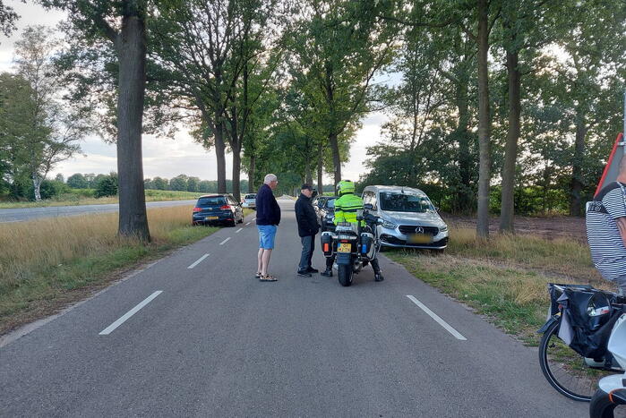 Protestactie tegen plat gooien crossbaan