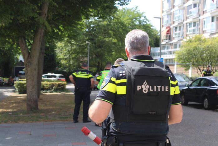 Straat afgezet na melding van schietpartij