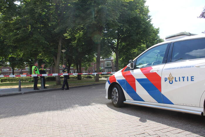 Straat afgezet na melding van schietpartij