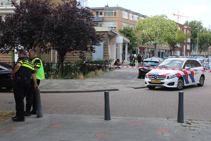 Straat afgezet na melding van schietpartij
