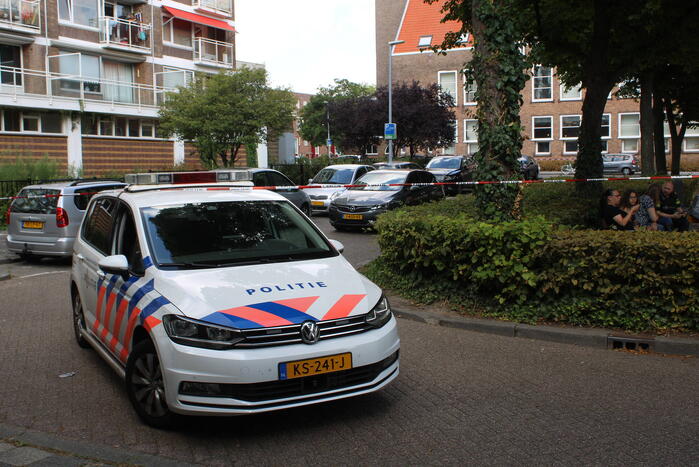 Straat afgezet na melding van schietpartij