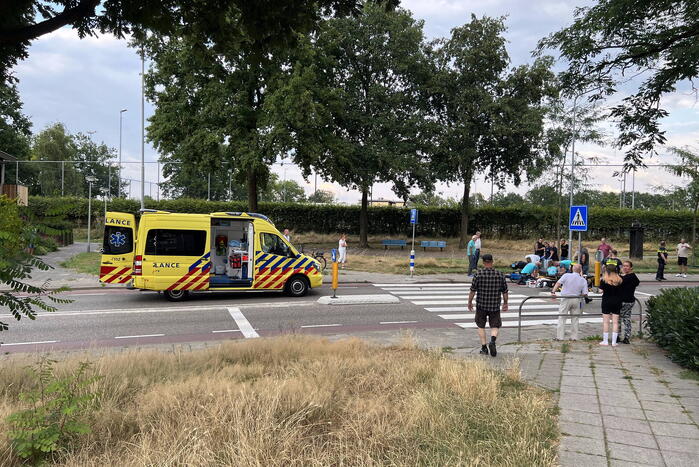 Scooterrijder gewond bij eenzijdig ongeval