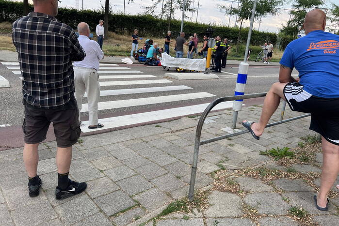 Scooterrijder gewond bij eenzijdig ongeval