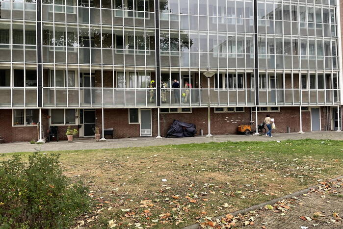 Gaslekkage in meterkast van flatwoning