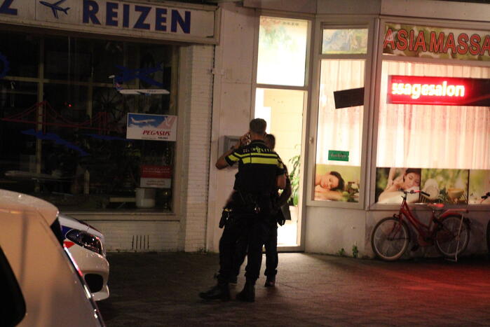 Onderzoek naar beroving op massagesalon