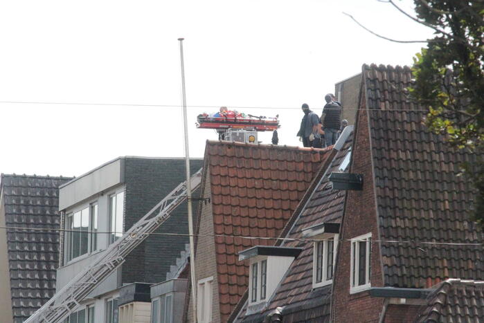 Straat afgezet voor verward persoon