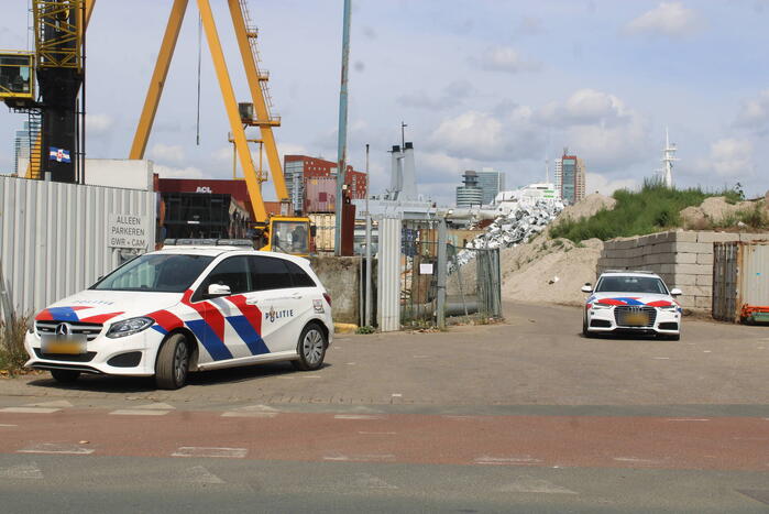 Persoon ernstig gewond na val van hoogte