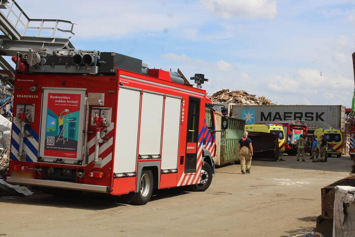 Persoon ernstig gewond na val van hoogte