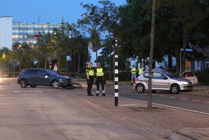 Gewonden bij frontale botsing auto's