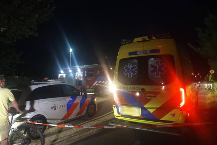 Traumahelikopter landt voor reanimatie in duingebied