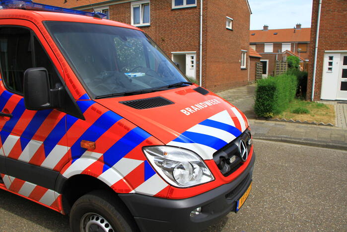 Woning vol rook door vergeten pan op fornuis