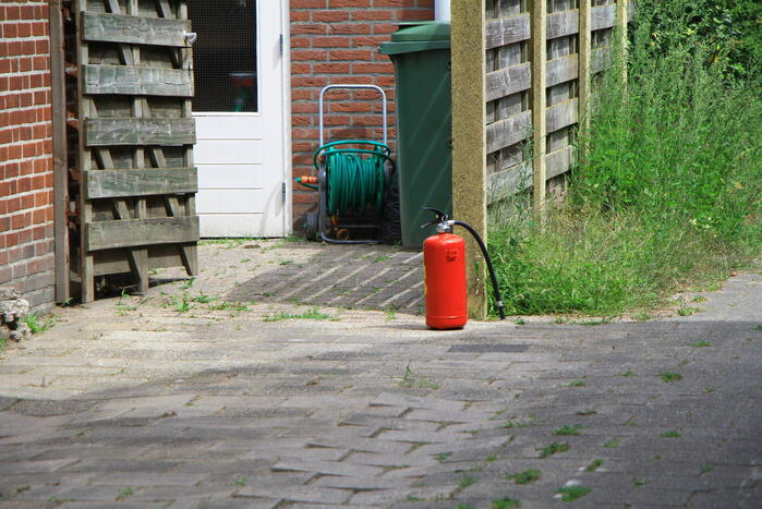 Woning vol rook door vergeten pan op fornuis
