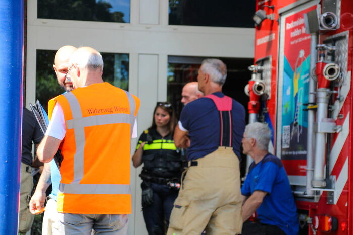 Waterlekkage in seniorenflatgebouw De Bolder