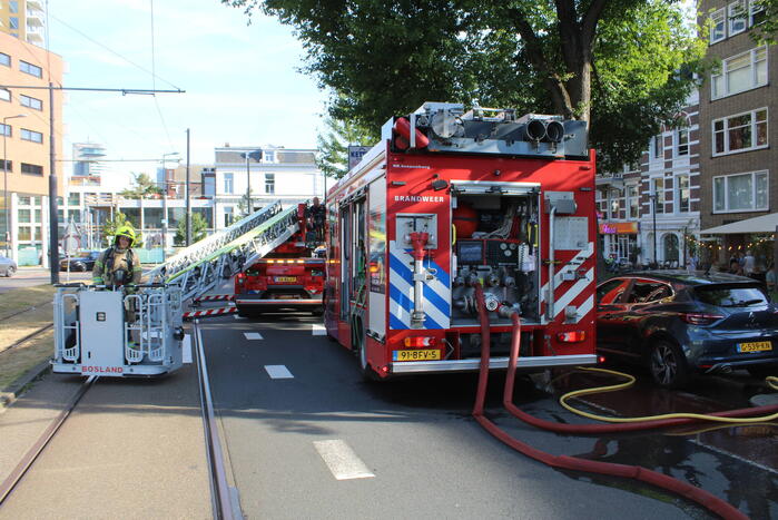 Brand in horecazaak