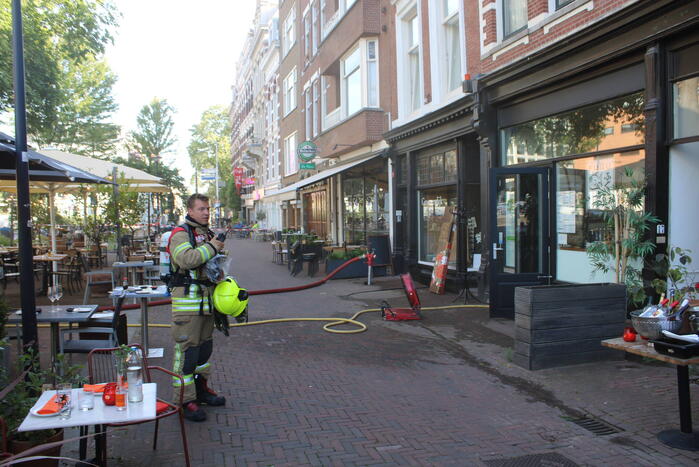 Brand in horecazaak