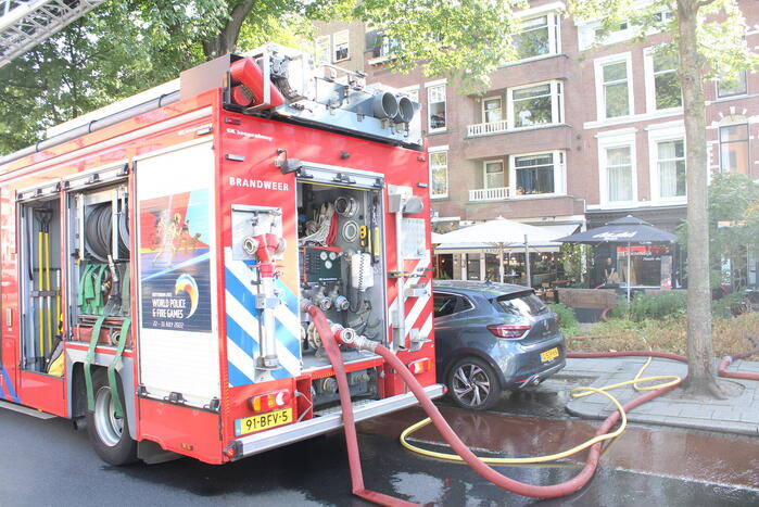 Brand in horecazaak