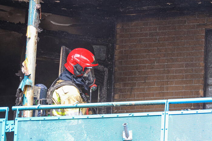 Appartement onbewoonbaar na uitslaande brand