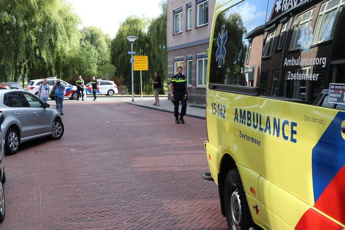 Scooterrijder gewond bij botsing met auto