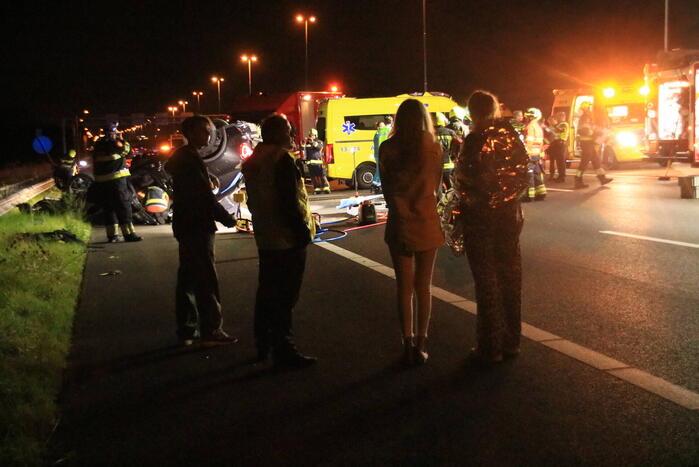 Meerdere gewonden bij flink ongeval