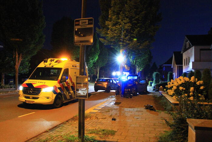 Schade bij flinke botsing