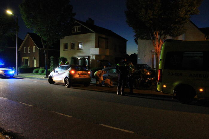 Schade bij flinke botsing