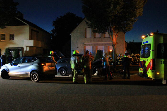 Schade bij flinke botsing