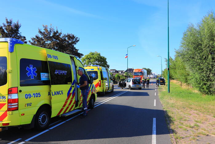 Flinke schade bij verkeersongeval