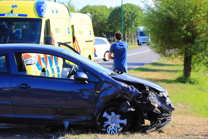 Flinke schade bij verkeersongeval