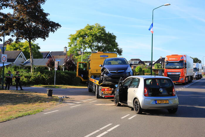 Flinke schade bij verkeersongeval
