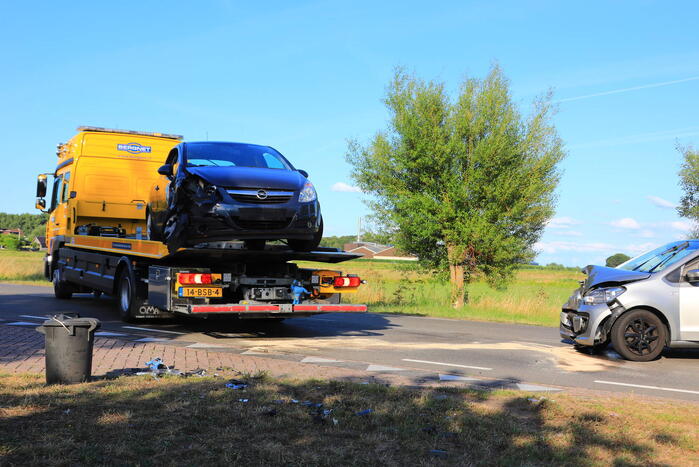 Flinke schade bij verkeersongeval
